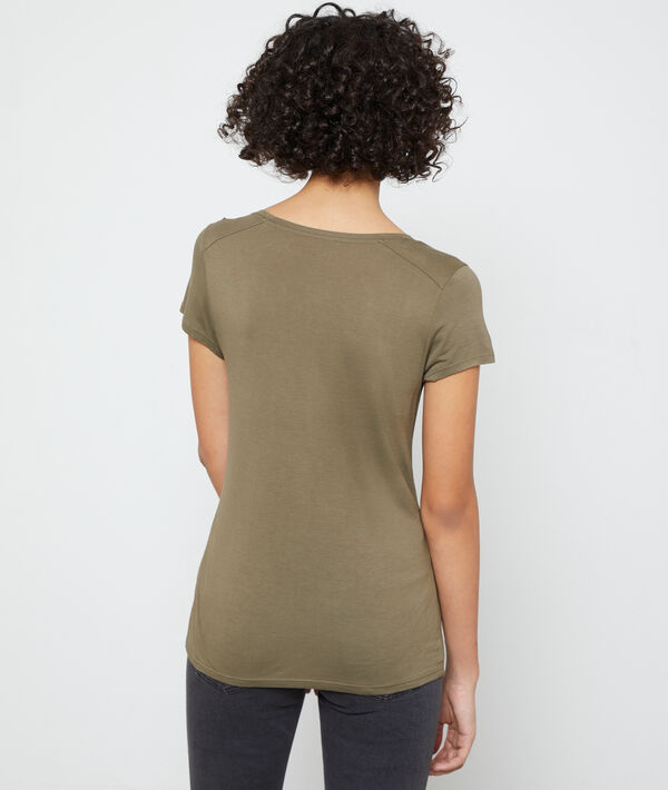 T-shirt col v T-shirt col v