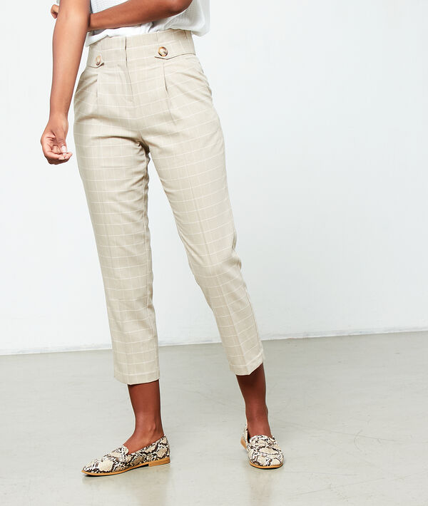 Pantalon carotte à pince Pantalon carotte à pince