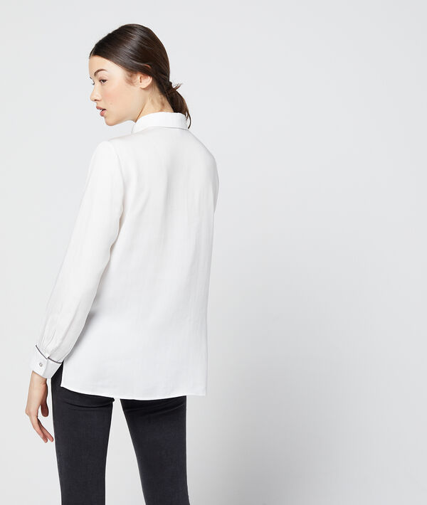 Chemise à liseré en tencel® Chemise à liseré en tencel®
