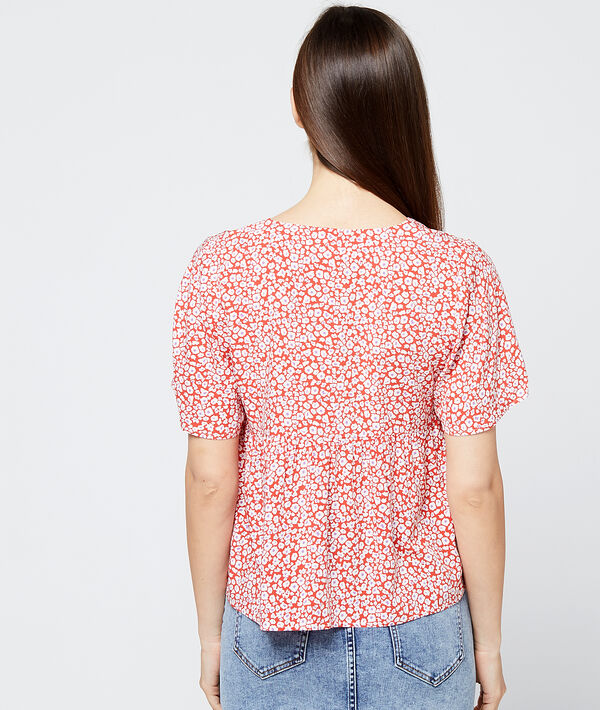 Blouse à imprimé fleuri Blouse à imprimé fleuri