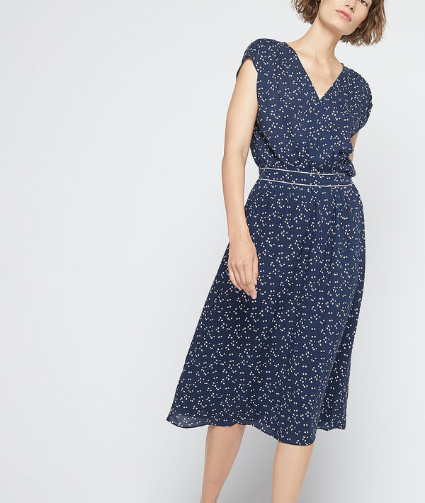 Robe longue cache-coeur Robe longue cache-coeur