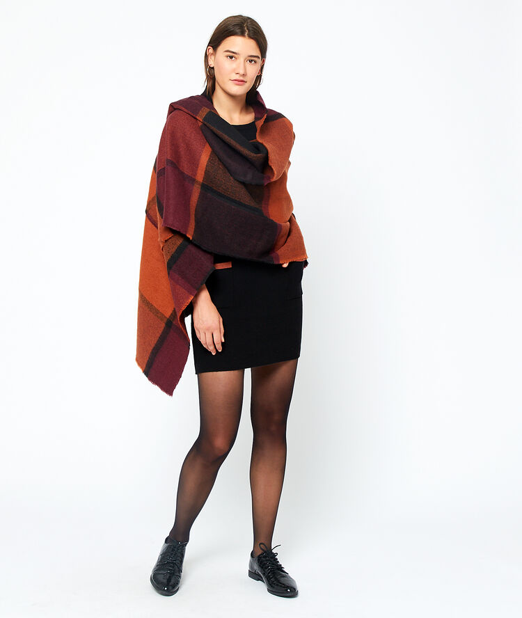 Robe pull à poches noir.