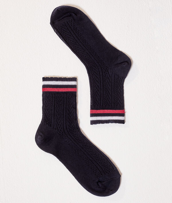 Chaussettes style pointelle Chaussettes style pointelle