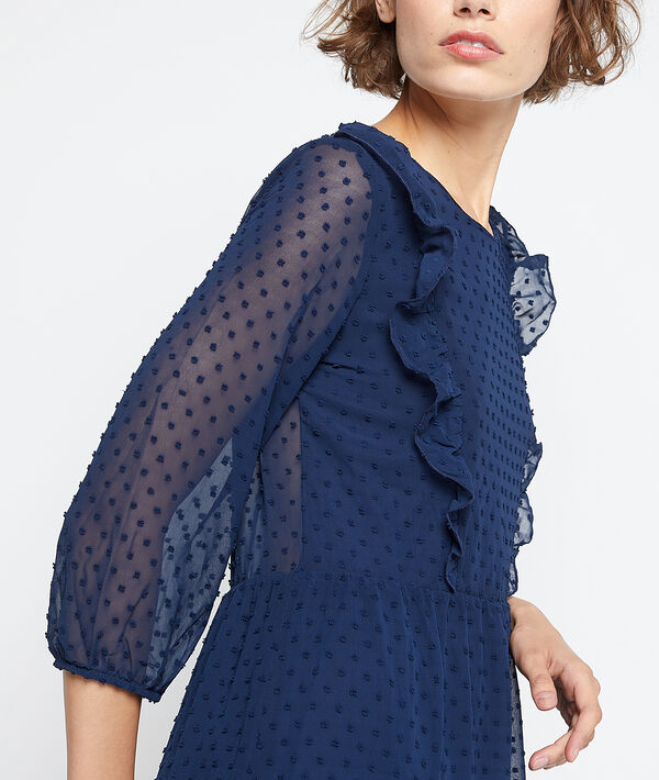 Robe longue en plumetis Robe longue en plumetis