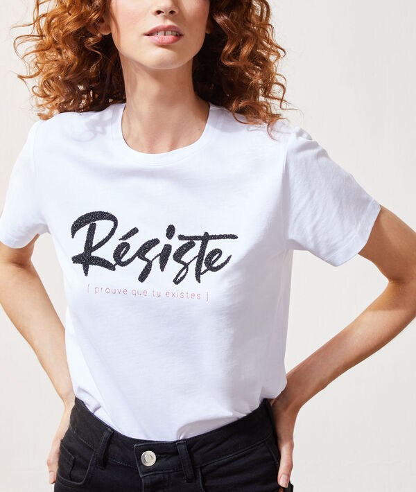 T-shirt "Résiste prouve que tu existes" T-shirt "Résiste prouve que tu existes"
