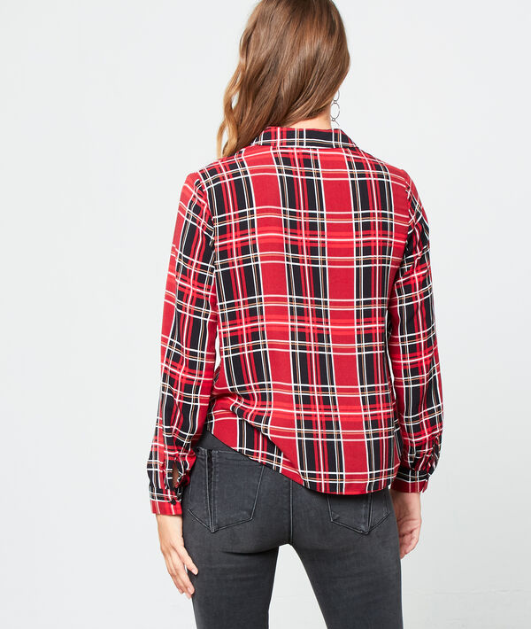 Chemise à imprimé tartan Chemise à imprimé tartan