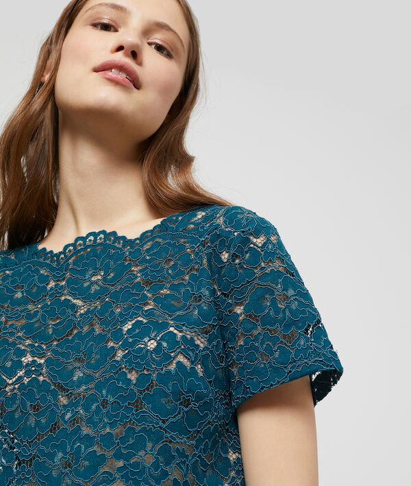 Top en dentelle florale Top en dentelle florale