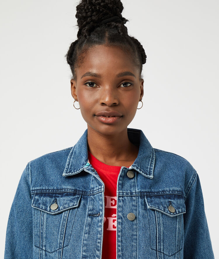 Veste en jean stone.