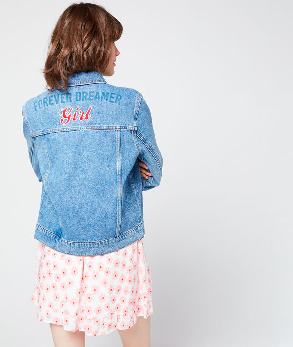 Veste en jean "Forever dreamer girl" Veste en jean "Forever dreamer girl"