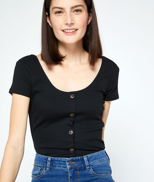 T-shirt boutonné T-shirt boutonné