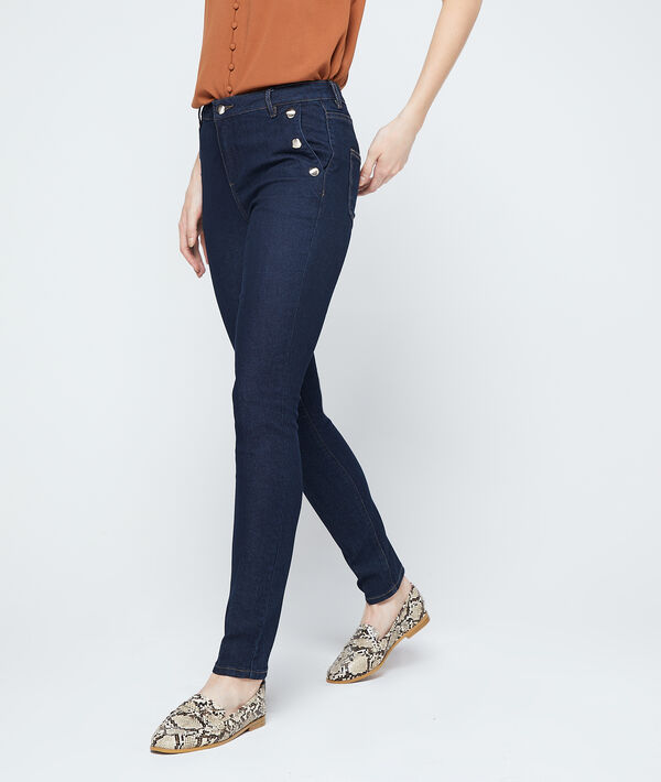 Jean slim détails boutons Jean slim détails boutons