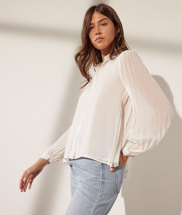 Chemise manches plissées Chemise manches plissées