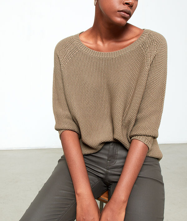 Pull en grosse maille Pull en grosse maille