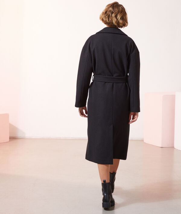 Manteau droit avec ceinture Manteau droit avec ceinture