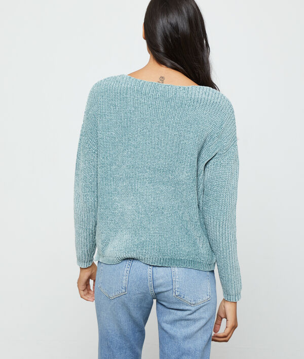 Pull en maille chenille Pull en maille chenille
