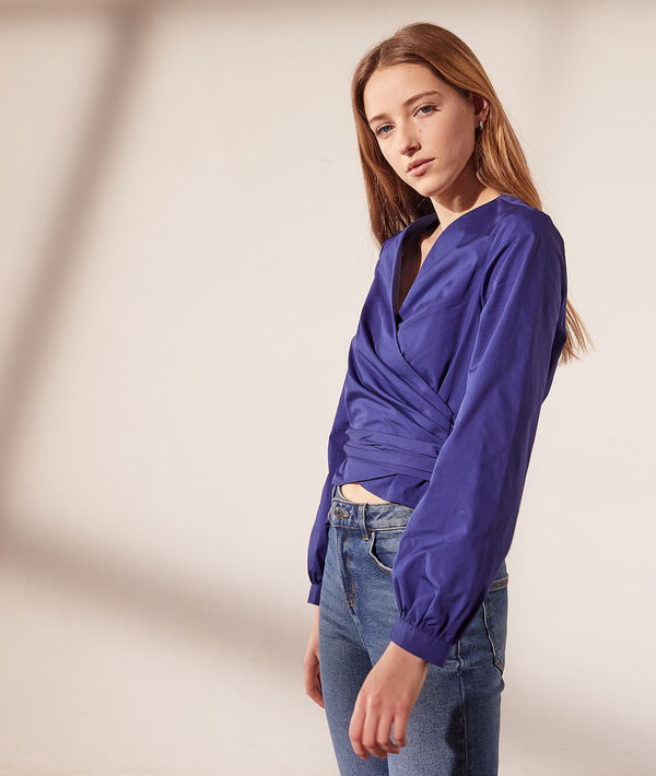 Blouse cache-cœur Blouse cache-cœur