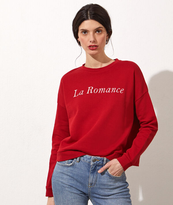 Sweat shirt brodé "La Romance" Sweat shirt brodé "La Romance"