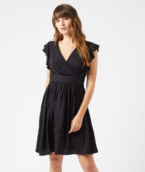 Robe cache-coeur à nouer Robe cache-coeur à nouer