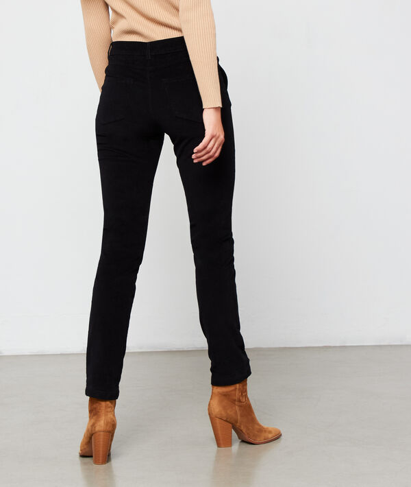 Pantalon slim en velours Pantalon slim en velours