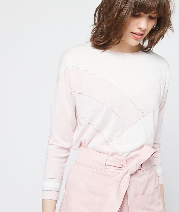 Pull imprimé patchwork Pull imprimé patchwork