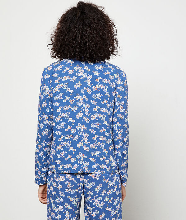 Veste de tailleur imprimé fleuri Veste de tailleur imprimé fleuri