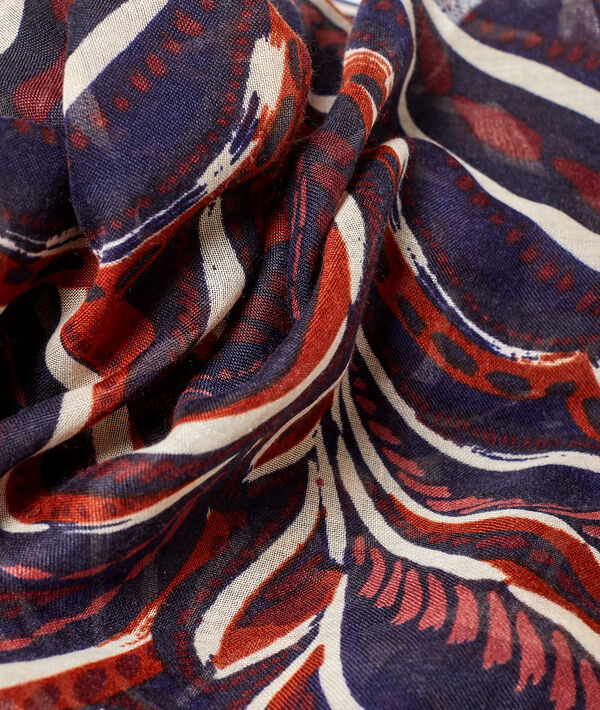 Foulard à imprimé floral Foulard à imprimé floral