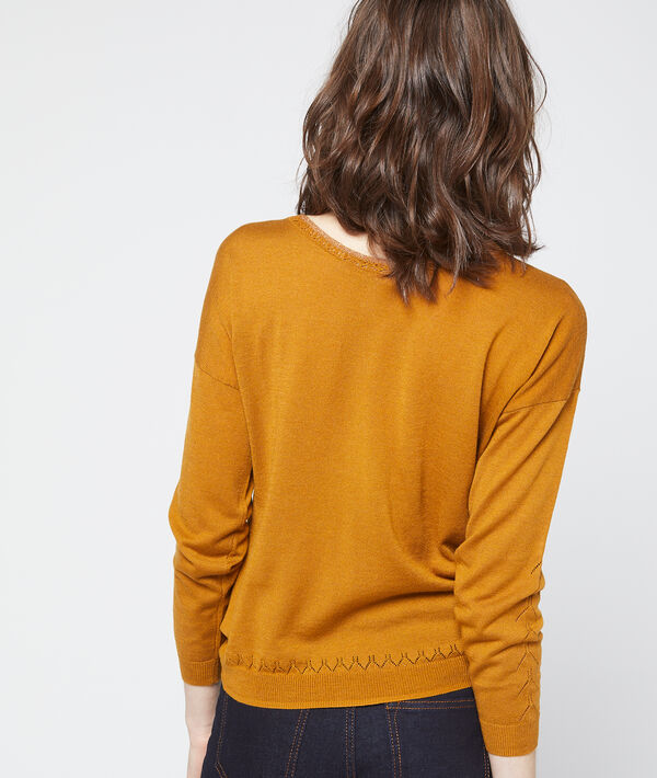 Pull col v en maille fine Pull col v en maille fine