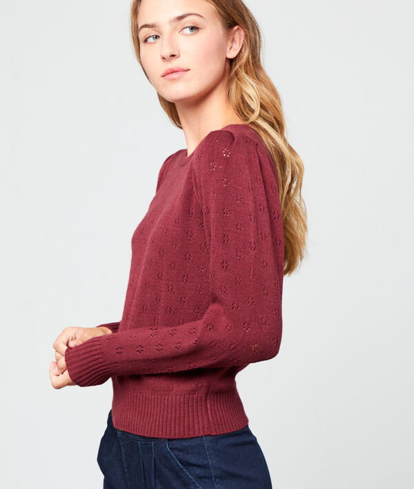Pull en maille pointelle Pull en maille pointelle