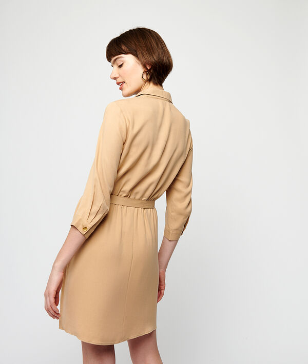 Robe chemise ceinturée Robe chemise ceinturée