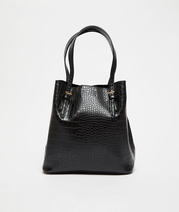 Sac cabas effet croco Sac cabas effet croco