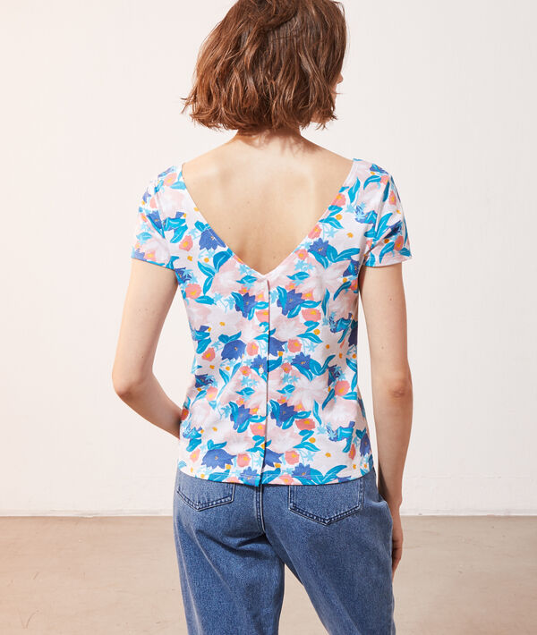 T-shirt imprimé fleuri T-shirt imprimé fleuri