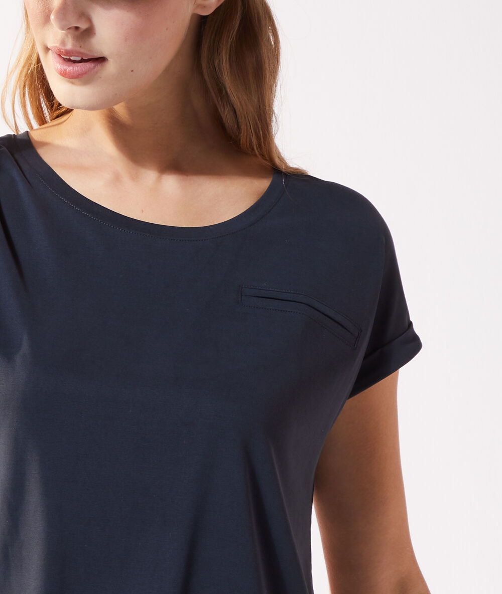T-shirt à poche black.