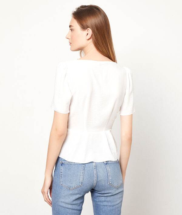 Blouse cache-coeur Blouse cache-coeur
