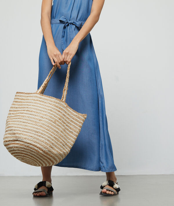 Sac panier en jute Sac panier en jute