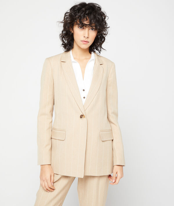 Veste de tailleur à rayures Veste de tailleur à rayures