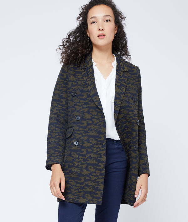 Manteau imprimé militaire Manteau imprimé militaire