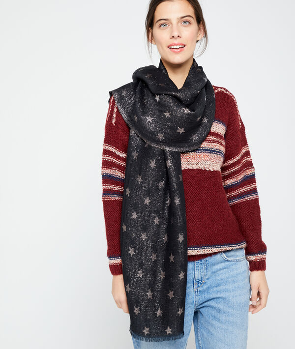 Foulard imprimé étoiles Foulard imprimé étoiles
