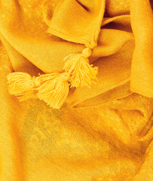 Foulard à pompons Foulard à pompons