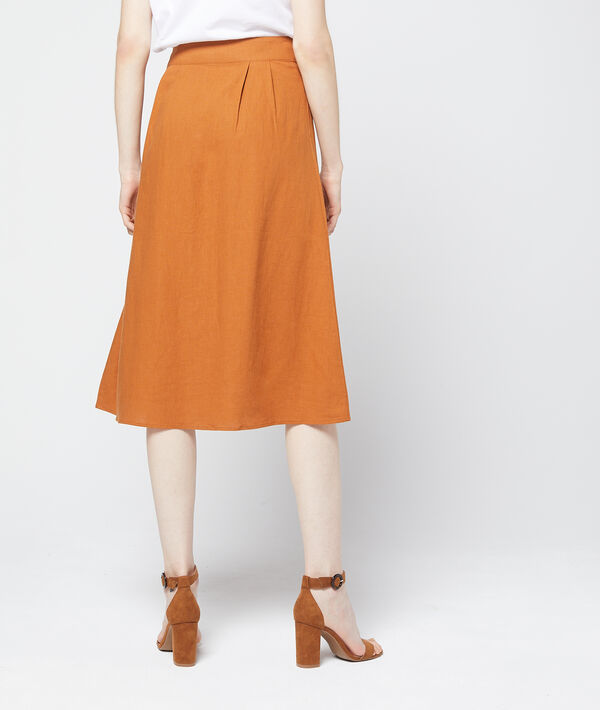Jupe midi boutonnée Jupe midi boutonnée