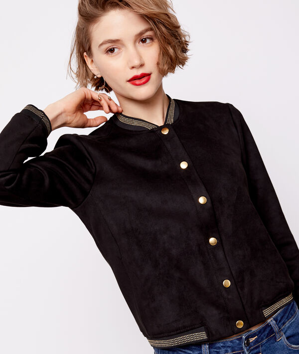 Blouson effet daim Blouson effet daim