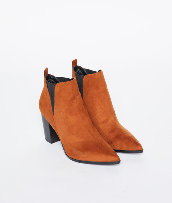 Bottines pointues à talons Bottines pointues à talons