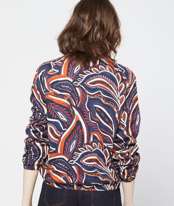 Bomber à imprimé floral Bomber à imprimé floral