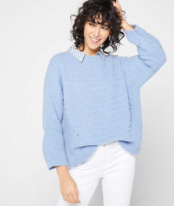 Pull en grosse maille Pull en grosse maille