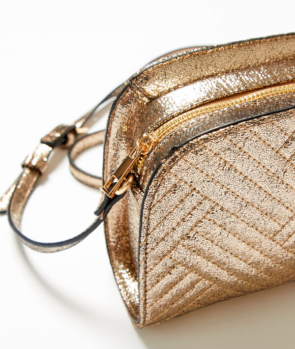 Sac doré matelassé Sac doré matelassé