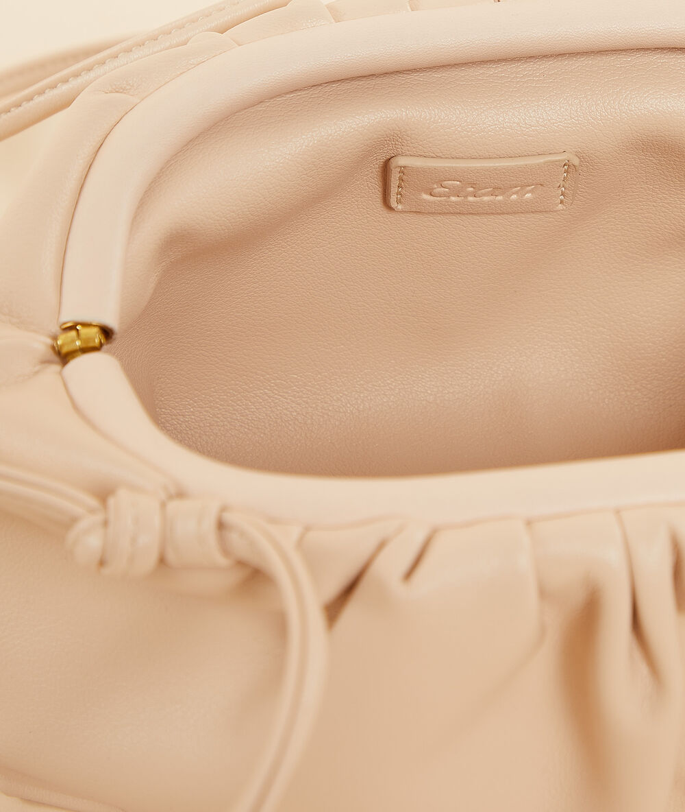 Sac bourse beige chine.