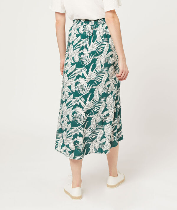 Jupe portefeuille asymétrique Jupe portefeuille asymétrique