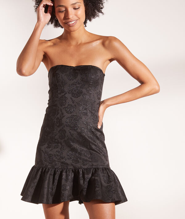 Robe bustier jacquard Robe bustier jacquard