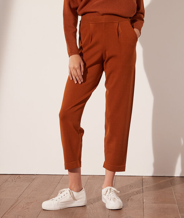 Pantalon jogger en maille Pantalon jogger en maille