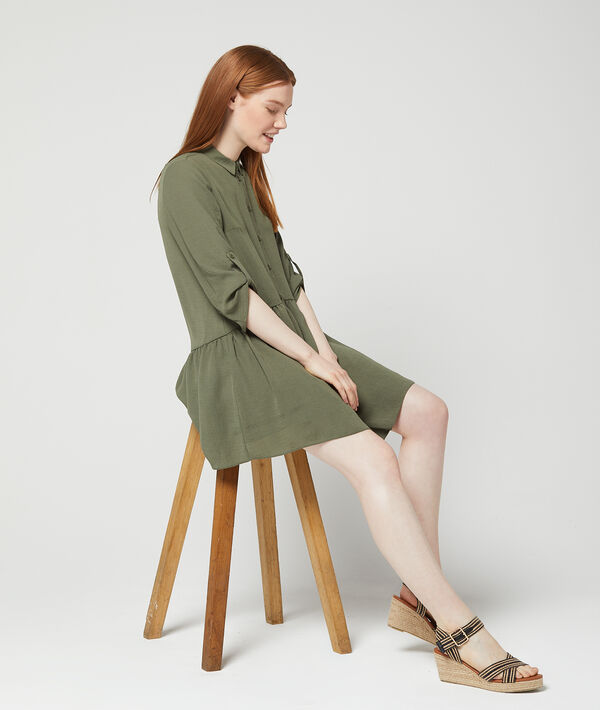 Robe chemise fluide Robe chemise fluide