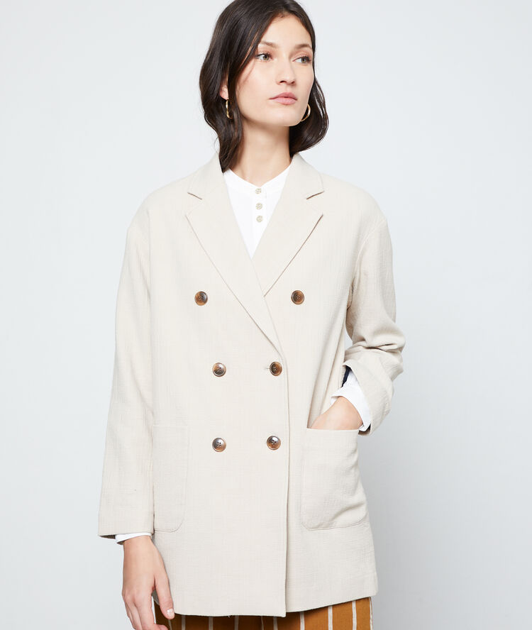Trench court beige rose.